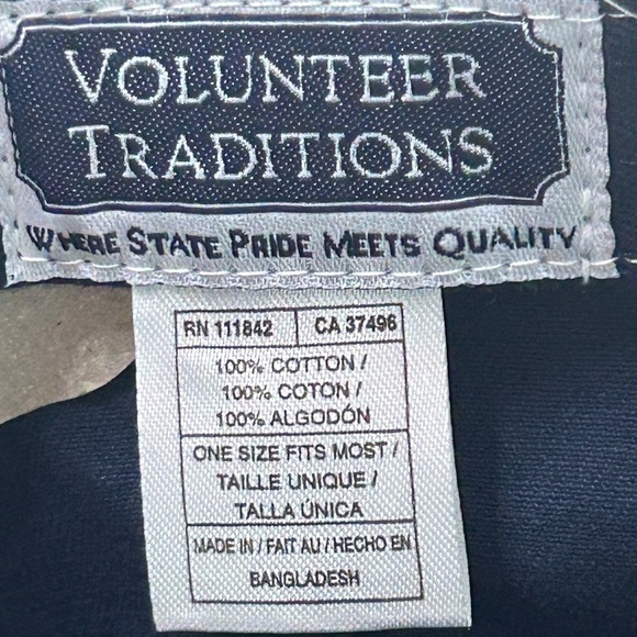 Volunteer Traditions Tennessee State Flag Adjustable Strap Hat NWOT - Picture 7 of 7